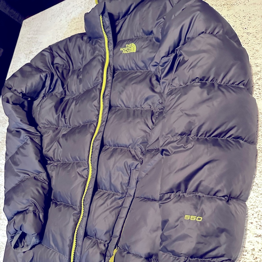 The north face 550 puffer coat 2xl or s
